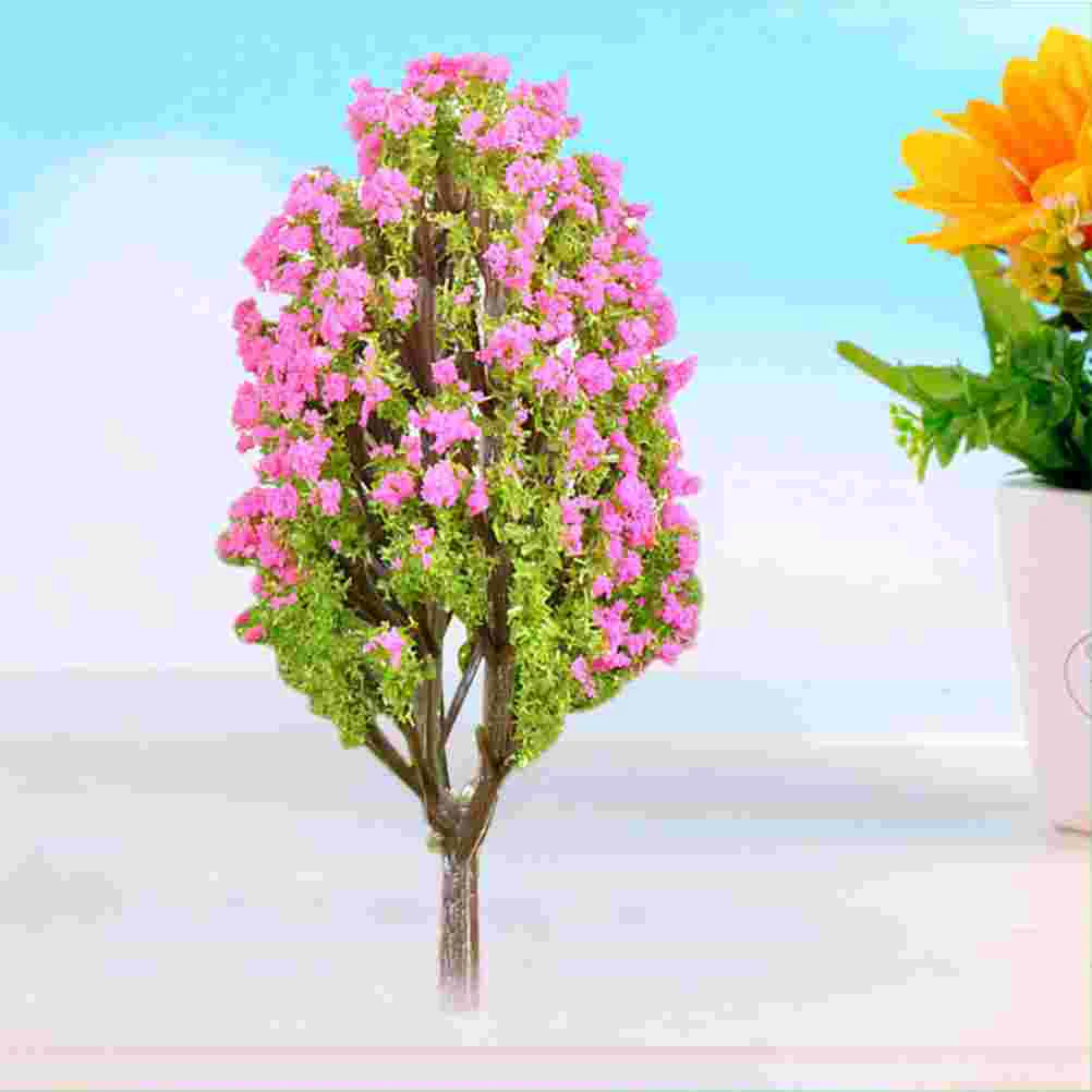 Artificial Tree Mini Miniature Garden Landscaping Decor Decoration House Model Crape Myrtle