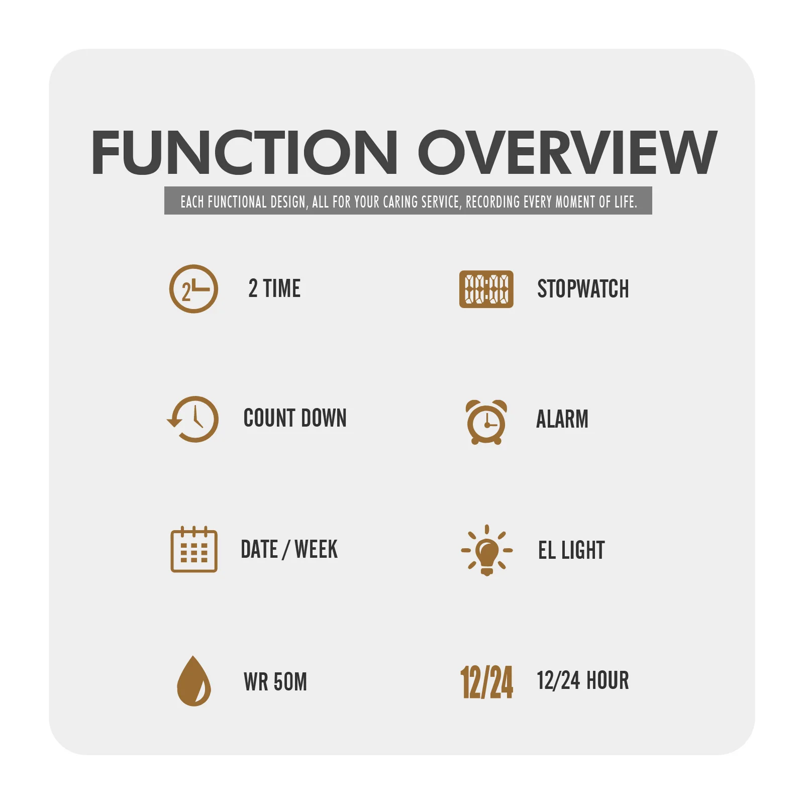 SKMEI 2439 حركة رقمية عادية موضة العد التنازلي التقويم ساعة رياضية للنساء مقاوم للماء السيدات الساعات فستان ملحق ساعة #5