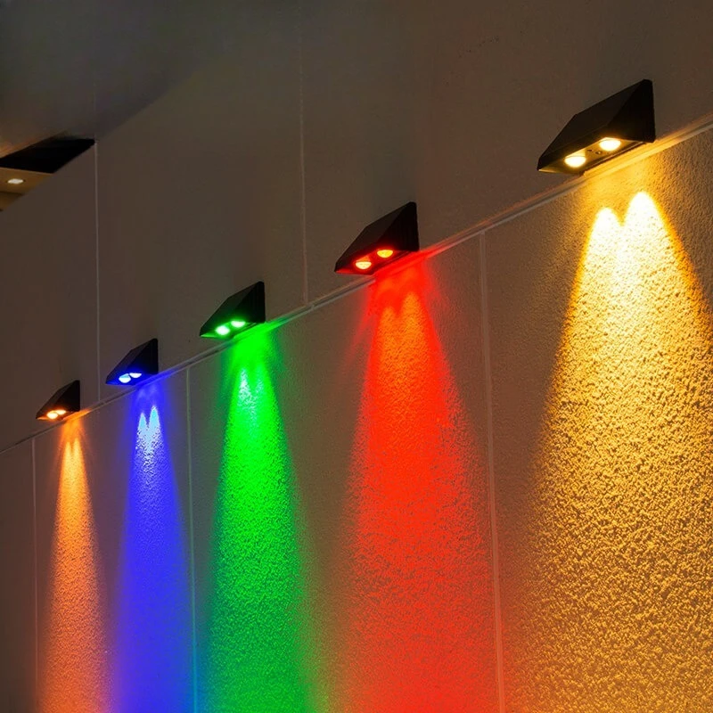 

Ip65 Waterproof Interactive Rgb Warm Wall Mounted Fence Interior Decoration