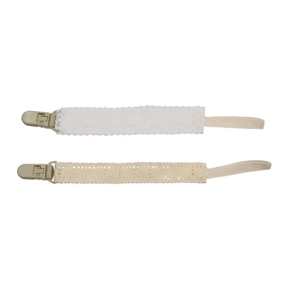 

Cute Lace Baby Cloth Pacifier Chain Floral Adjustable Soother Holder Dummy Clips Teether Straps Nipple Holder Clips Toddler