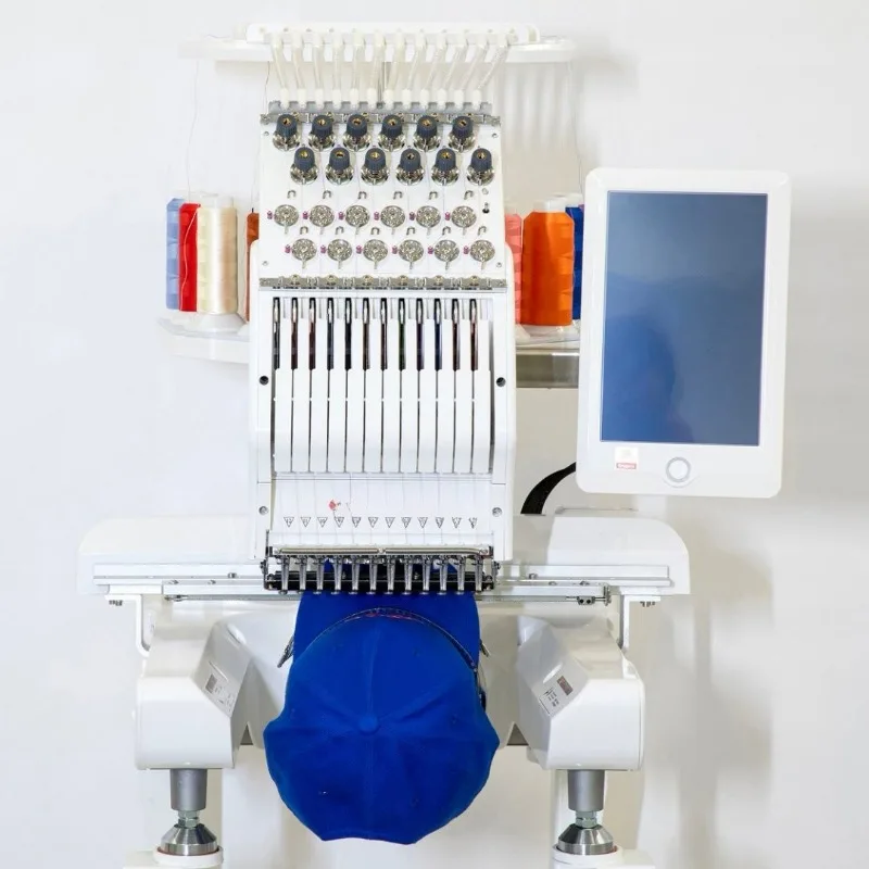Household Mini Machine Computer Embroidery Machine Finished Clothes Baseball Cap Thorn
