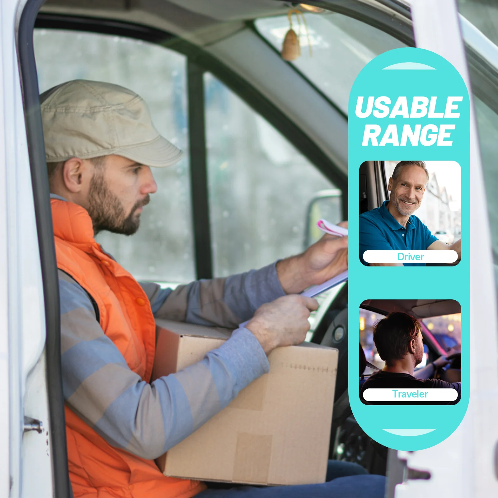 مبولة مدمجة محمولة للرجال، حجم كبير، مقاومة للتسرب، صناعة متقنة، تصميم بسيط، مثالي للرحلة والخارجية #6