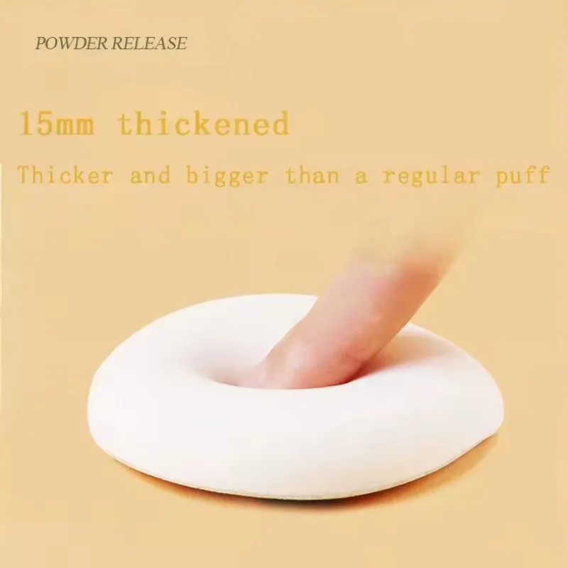 ฟองน้ำแต่งหน้ามาร์ชแมลโลว์ขนาดใหญ่ คุชชั่นเนื้อนุ่มพิเศษ รองพื้นแบบแป้ง คอนซีลเลอร์ เครื่องมือแต่งหน้าแบบใช้ได้ทั้งแบบเปียกและแบบแห้ง