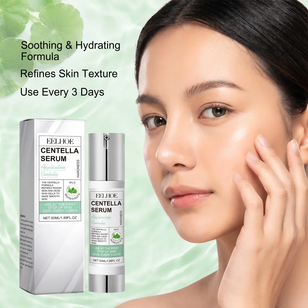 Centella Facial Essence 50ml Hyaluronic Acid Hydrating & Moisture Lock Soften Rough Skin Lift Skin Restore Healthy Glow