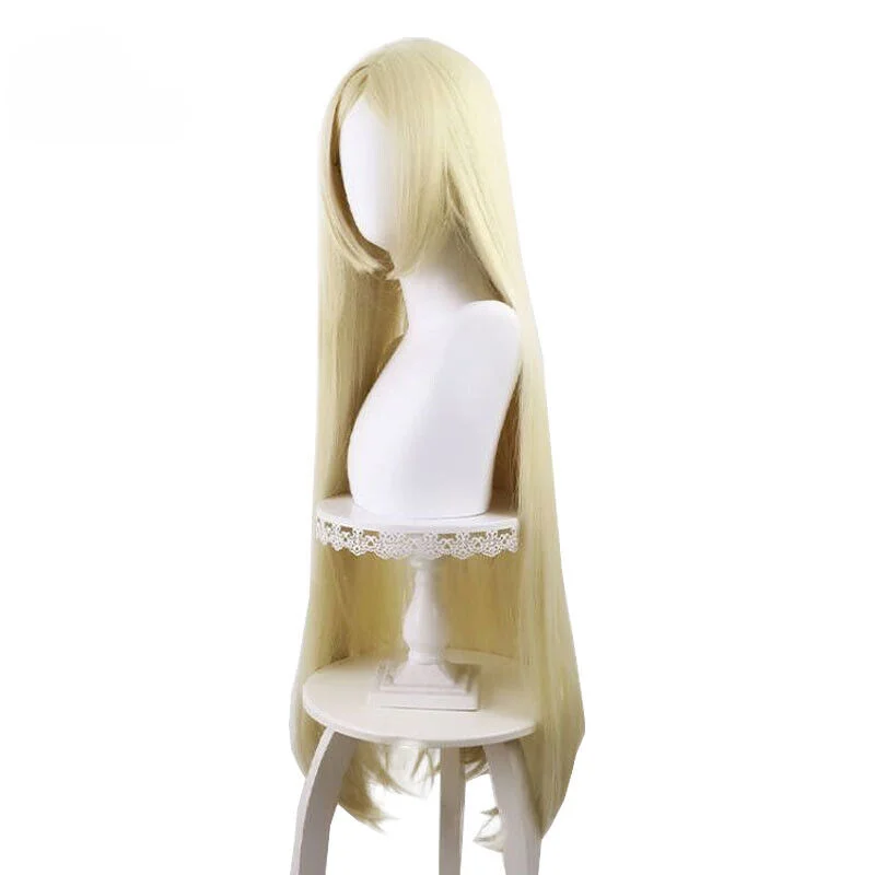 

Gushing over Magical Girls Morino Korisu Cosplay Wig 100cm Blonde Synthetic Hair