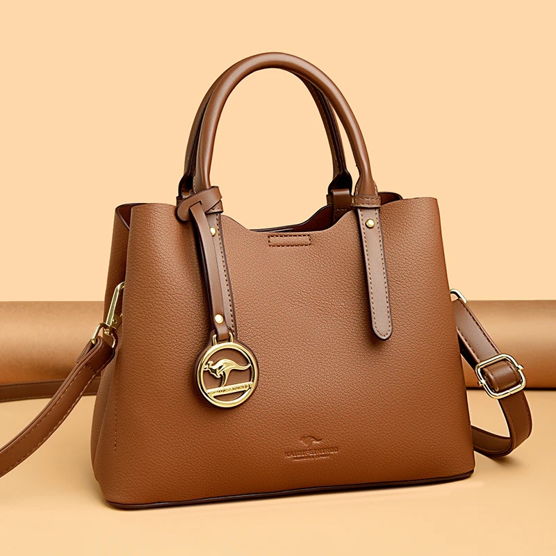 HighQuality PU Leather Shoulder Crossbody Bags for Women Luxury Handbags Women Bags Designer Large Capacity Tote Bag