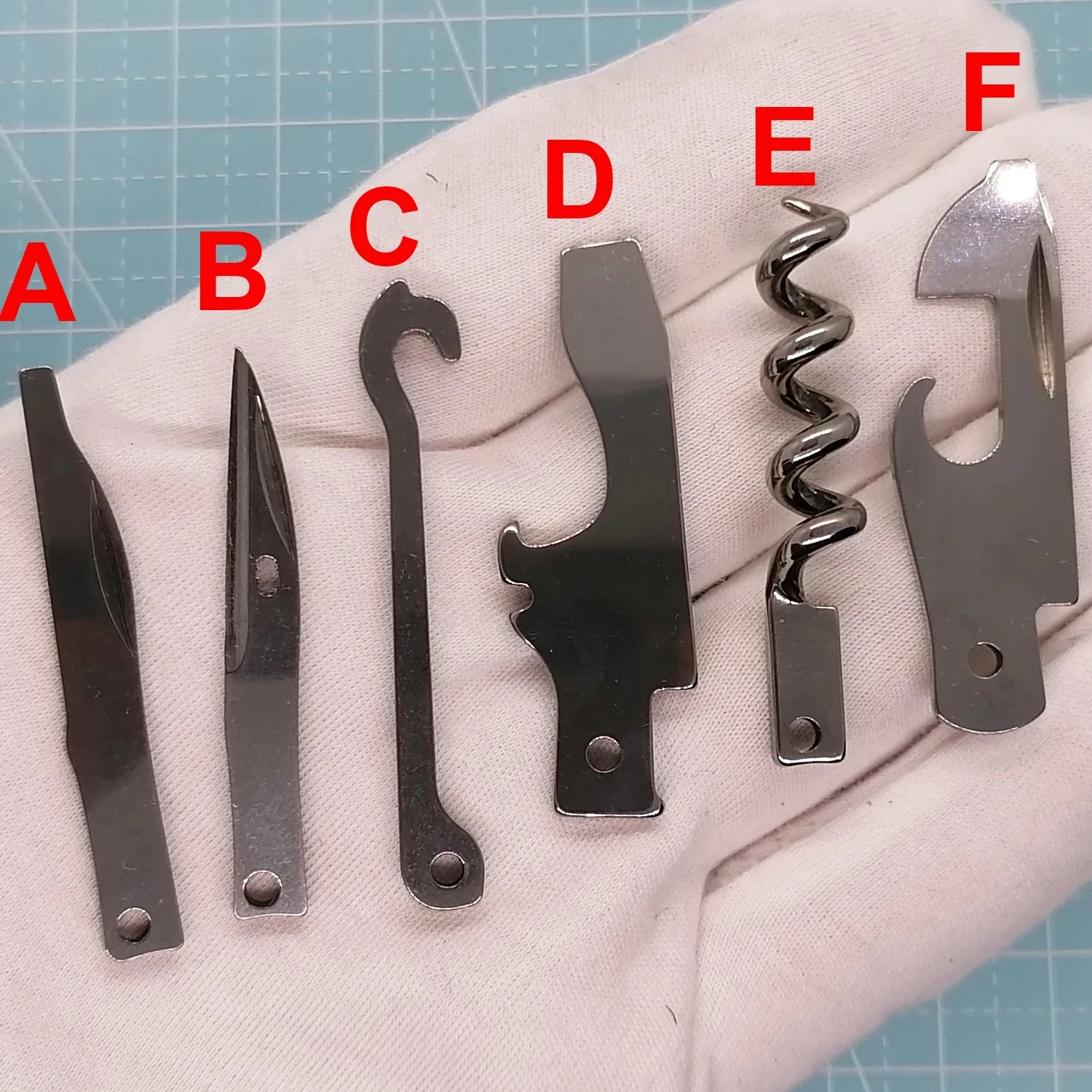 1 Piece Stainless Steel Replacement Parts for 91mm Victorinox SAK MODIFY