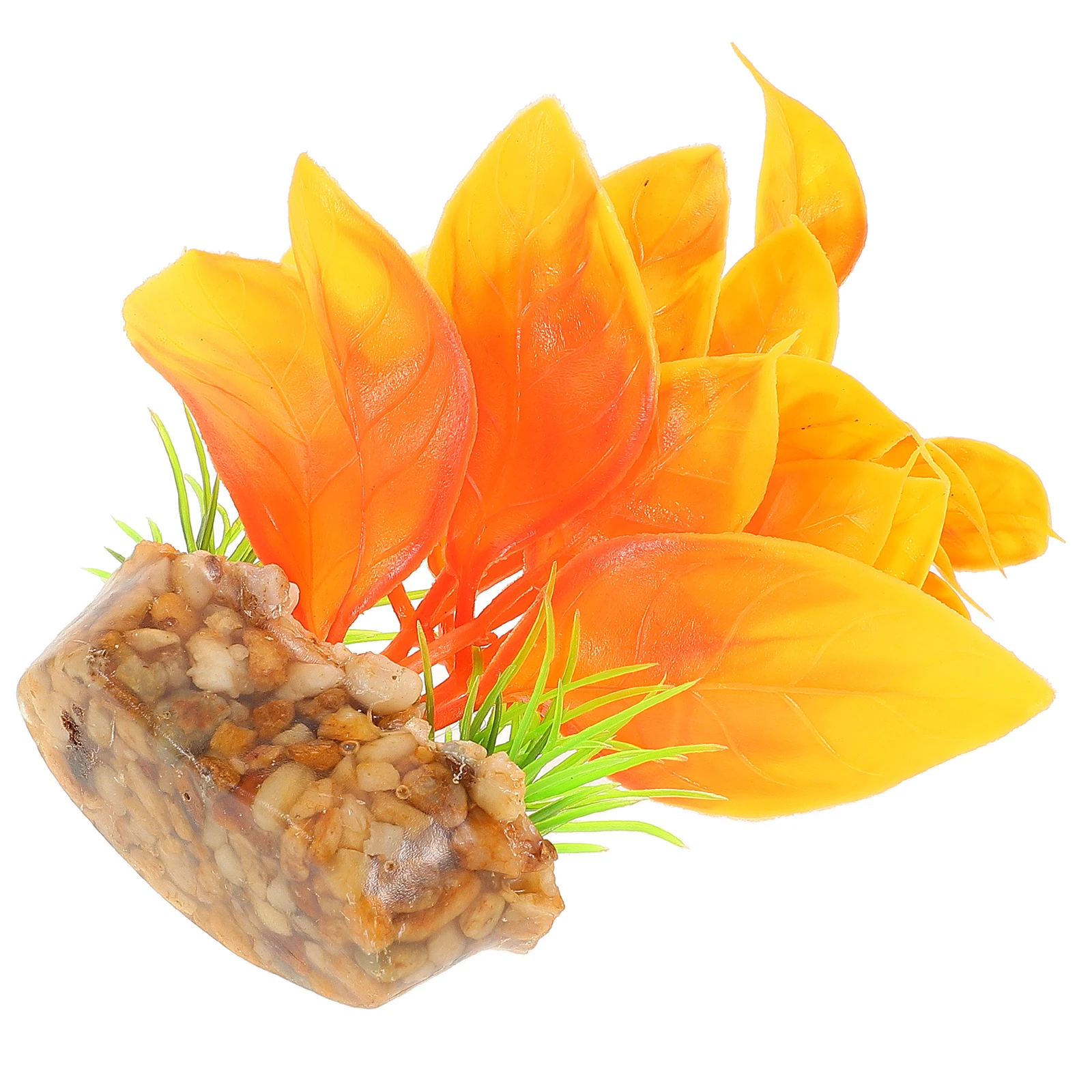 

Artificial Aquatic Plant Fish Tank Decoration Vivid Color Realistic Aquarium Plants Lightweight Natural Fish Accessories