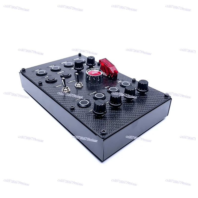 

Racing emulator central control box, okameka button box hub carbon fiber