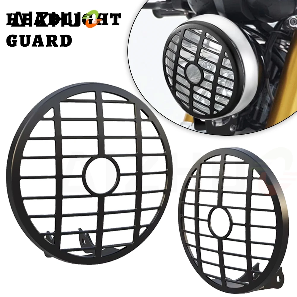 2026 Motorcycle Headlight Protection Head Lamp Light Grille Guard Cover Protector For BMW R nineT RnineT Rnine T Scrambler K23
