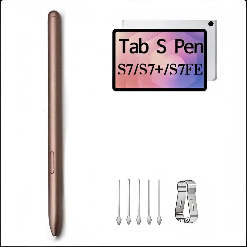 

Сменный стилус S Pen для Samsung Galaxy Tab S7, Tab S7+ Plus, Tab S7FE (все версии) с 5 сменными наконечниками/стилусами