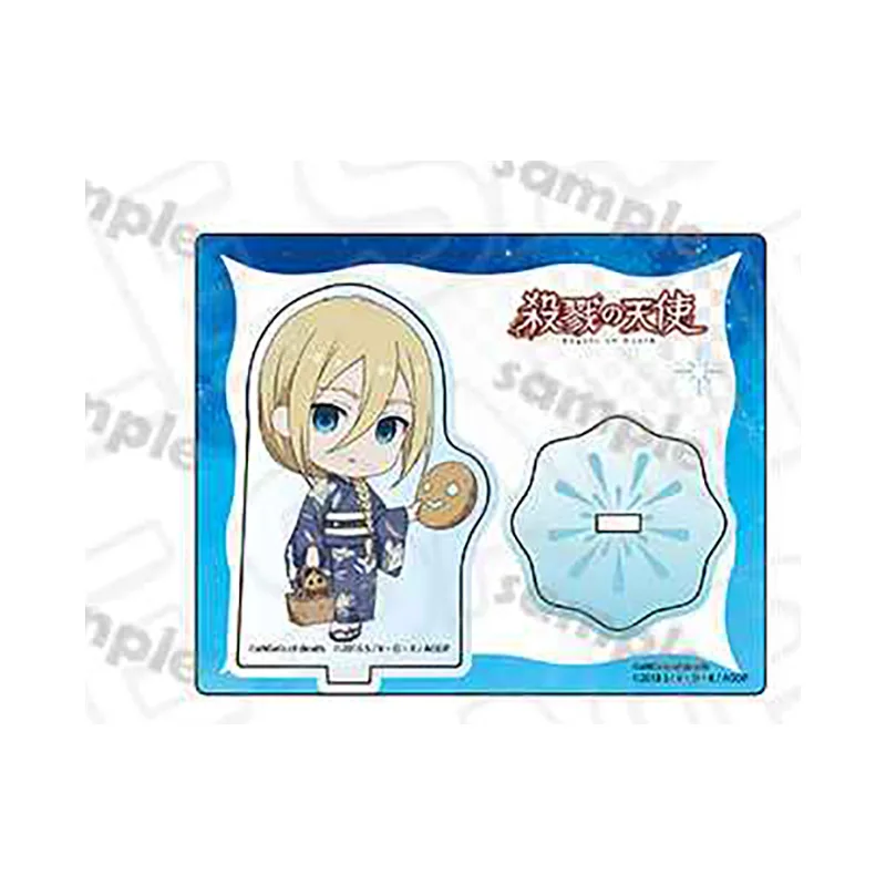 Satsuriku No Tenshi أنيمي Acg حامل راي الشكل مكتب الحلي غاردنر تمثال زاك الدائمة لوحة داني دمية إيدي كاثي اللعب