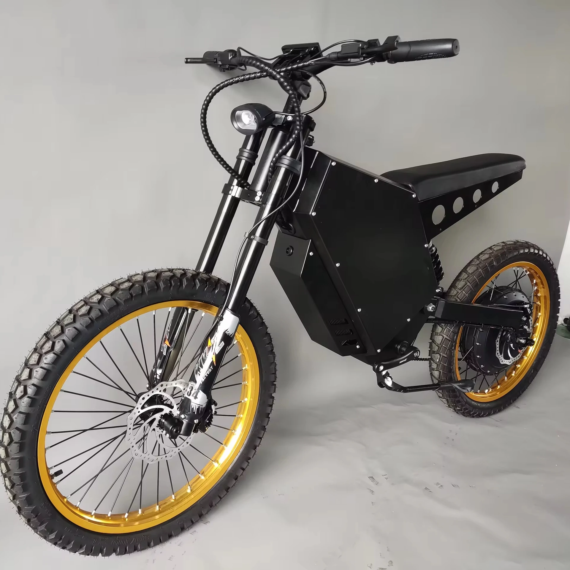 

SS30 Electric Mountain Ebike 21 Inch Fat Tire 72V 15000W Men's Road Electric Bicycle And Other Electric Bike For Adults