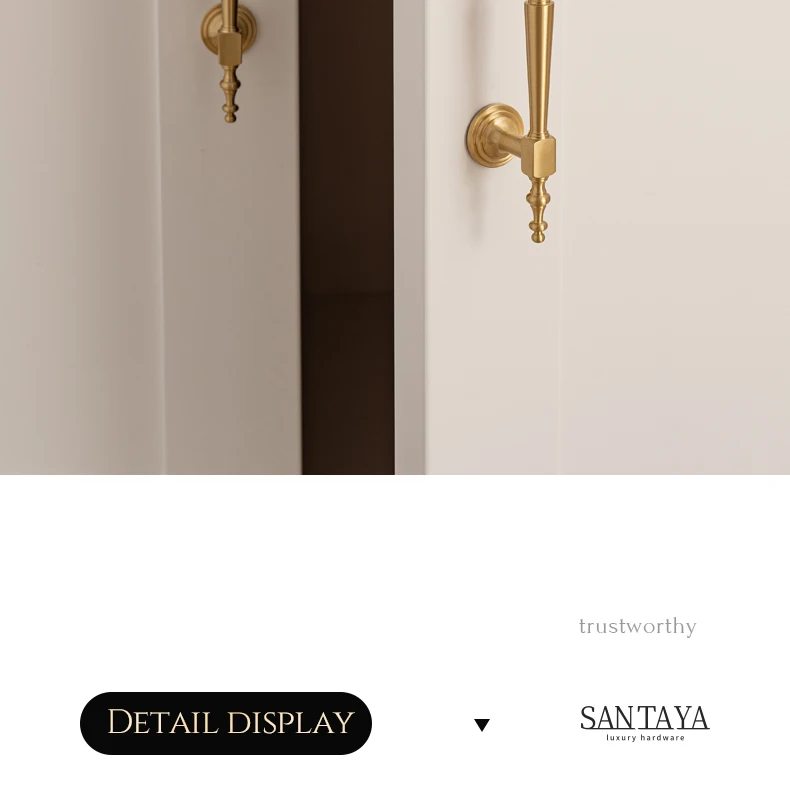 Brushed brass European cabinet handle product image 16