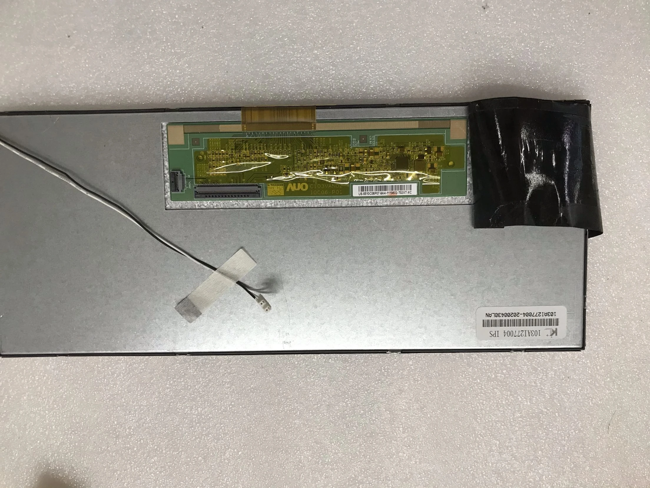 Original 10.3 inch strip C103VAN02 103AT277004 IPS for Car navigation tablet LCD screen