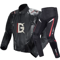 Motorcycle Jacket Waterproof Reflective Motorbike Racing Jacket Biker Motocross Moto Jacket Men Motorcycle Clothing M-5XL