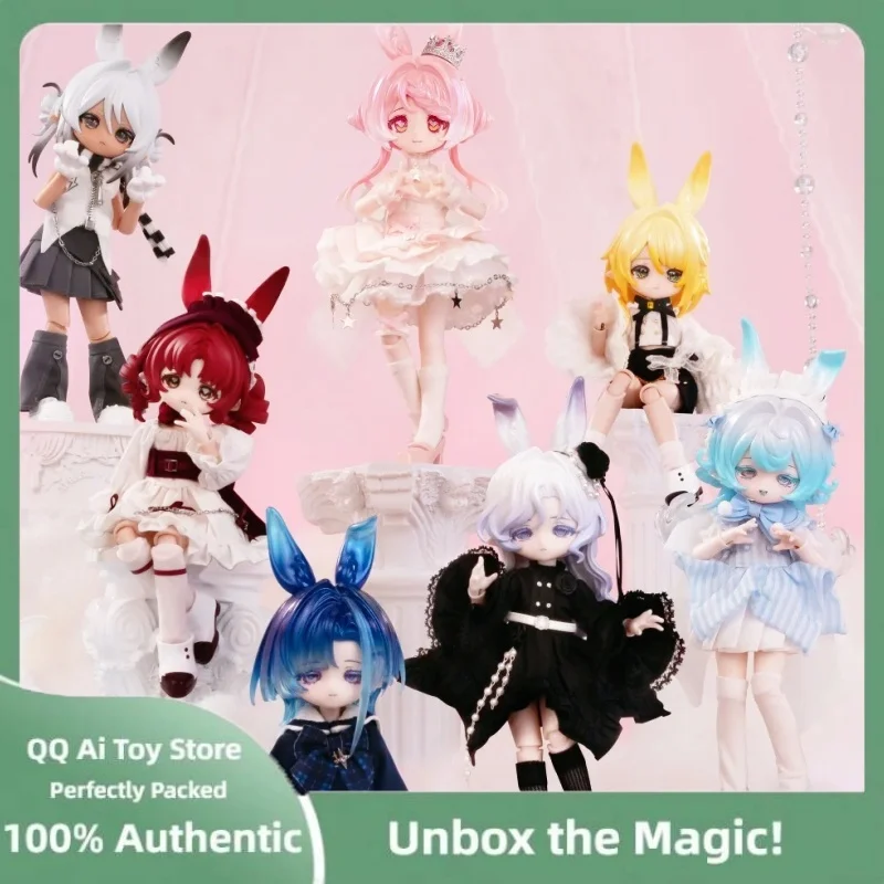 

Hot Original Bonnie Bunny Meteorological Star Language Series 1/12 Bjd Blind Box Dolls Kawaii Action Anime Figure Trendy Toys
