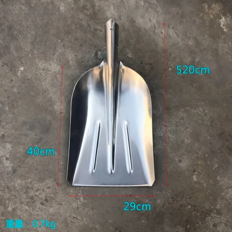 Aluminum shovel Snow shovel Copper shovel Anti-rust and corrosion-resistant, Snow push board tool