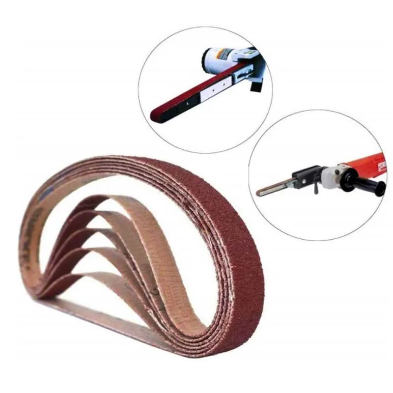 100PCS 330x10 520x10mm Red Sandpaper Polishing Sanding Sheets 100 120 150 180 240 320 400 800 Grit Paper Grinding Abrasives Tool