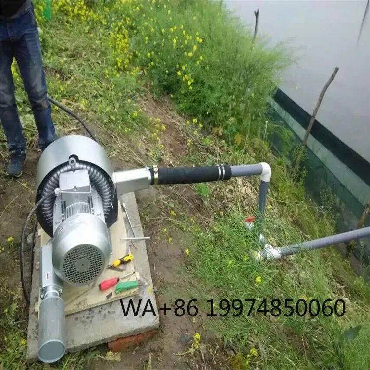 

High-Power 4kw 5hp 380v 50hz Electric AC Air Blower Side Channel Industrial Blower for Fish Farming Aquaculture OEM Customizable