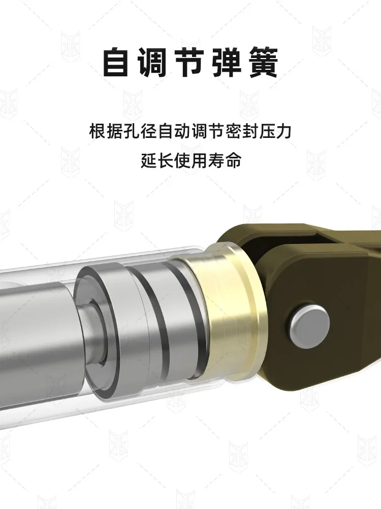 G25Al Communication Port Sealing Fixture Liquid Cooling Pipe Airtightness Test Joint Connector