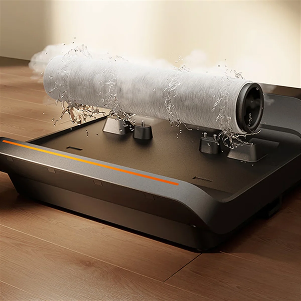 2 قطعة قطع غيار فرشاة الأسطوانة لشاومي Mijia 2/3MAX/3PRO لملحقات غسيل الأرضيات Shunzao M20