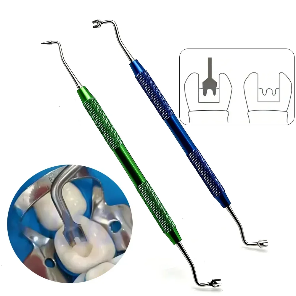 Dental Contact Former Stainless Steel Proximal Contacts Autoclavable Class II Composite Filling Tool