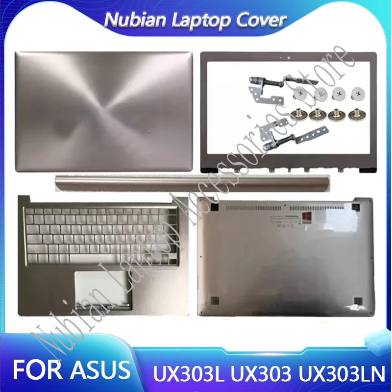 New For ASUS UX303L UX303 UX303LA UX303LN Laptop LCD Back Cover/Front bezel/Hinges/Hinges Cover/Palmrest/Bottom Case No Touch