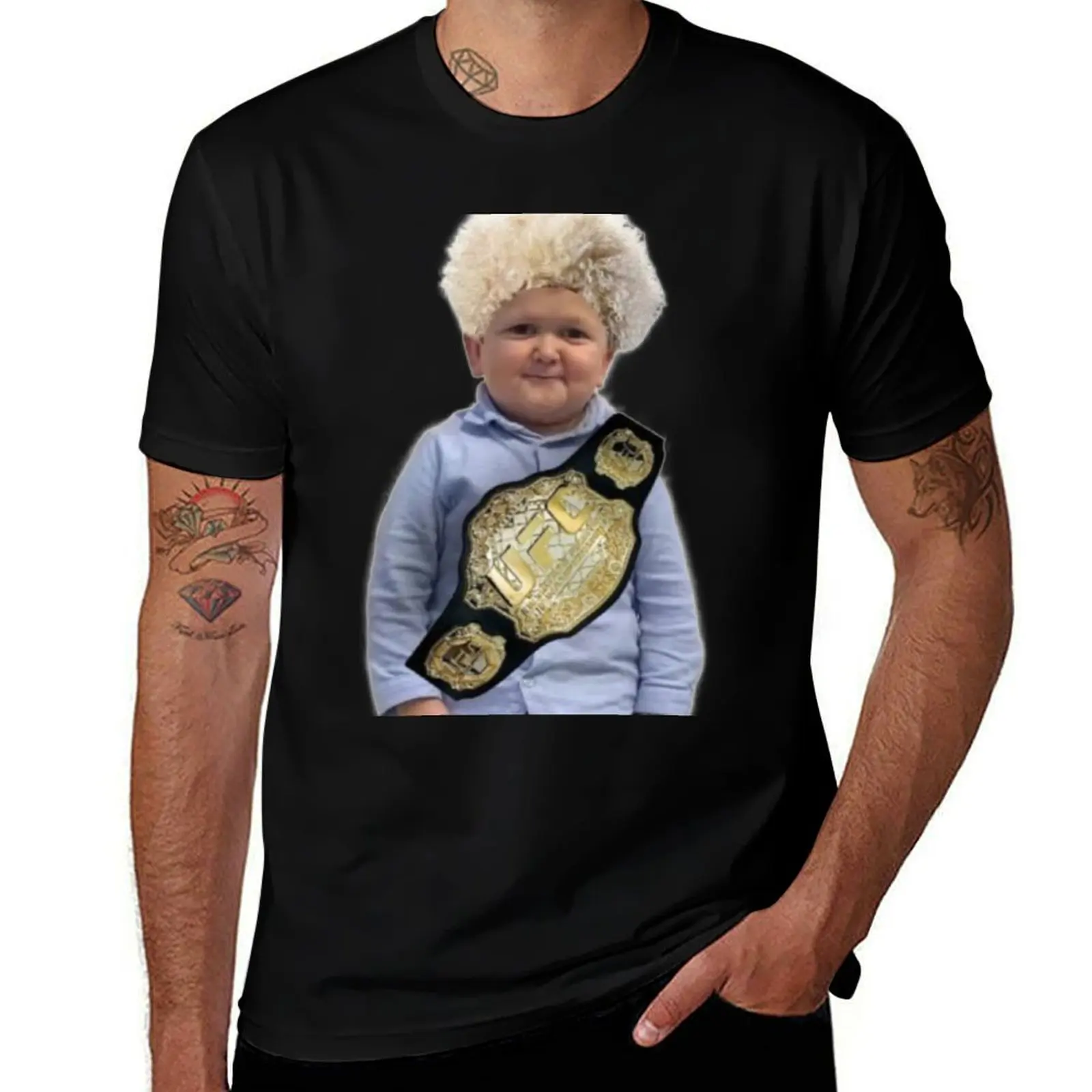 

Hasbulla Christmas T-Shirt t shirts designer anime tshirt T-Shirt