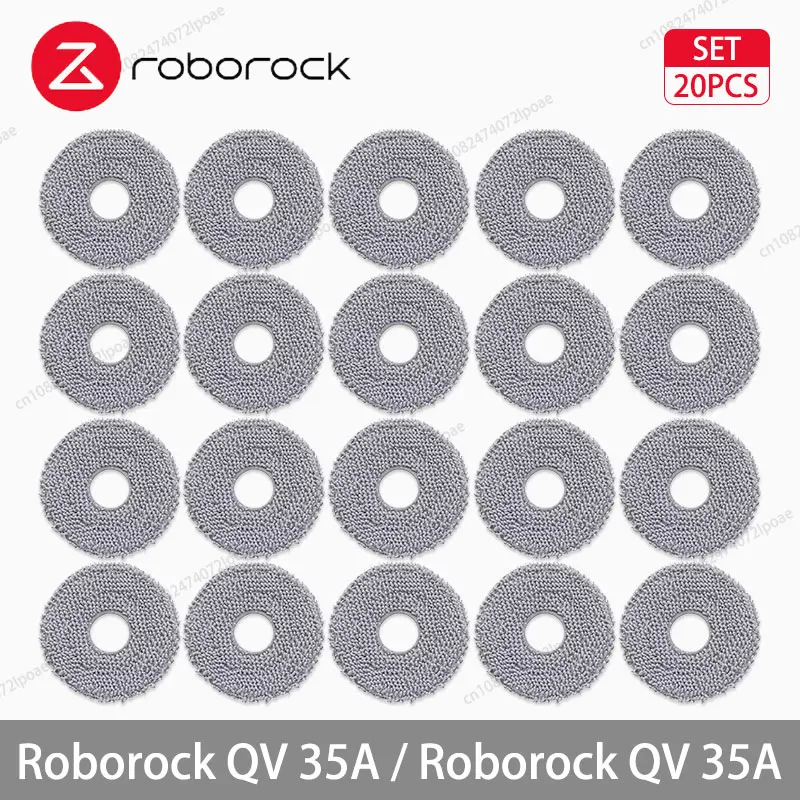 Roborock QV 35A / QV 35S Robotstofzuiger Accessoires Hoofdzijborstel Mop Doek Hepa Filter Stofzak Vervangende reserveonderdelen