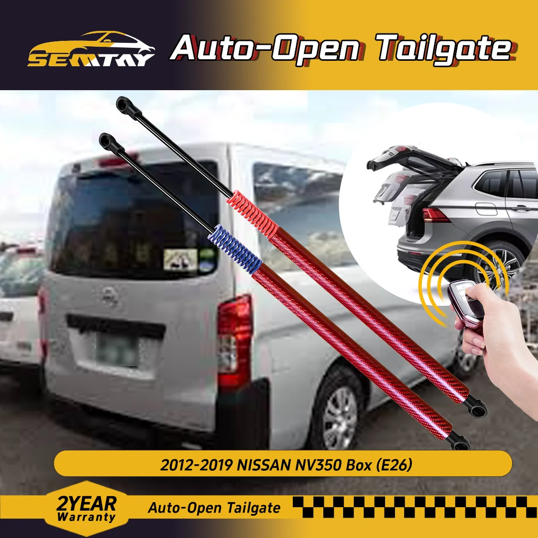

SEMTAY Automatic Lifting Trunk Struts with NISSAN NV350 Box (E26) 2012-2019 Liftgate Rear Tailgate Boot Lift Supports