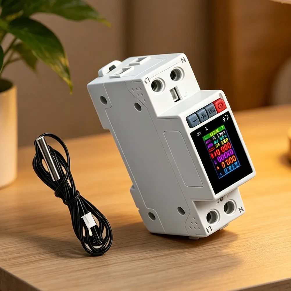 Eight-Function Smart AC Protection Device with Real-Time Monitoring and Automatic Cut-Off for Abnormal Electrical Conditions