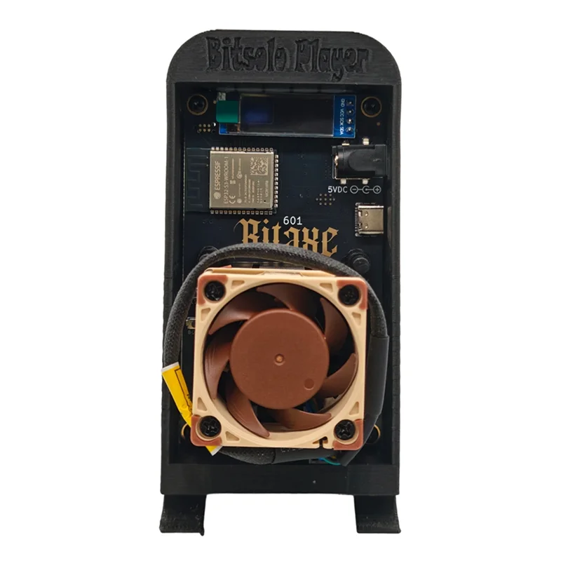 ABBK-Silent Bitaxe Gamma 601 BTC Solo Miner 1.2TH/S 18W NF-A4X20 Super ventilateur Bitcoin ASIC Miner de Antminer S21 Pro