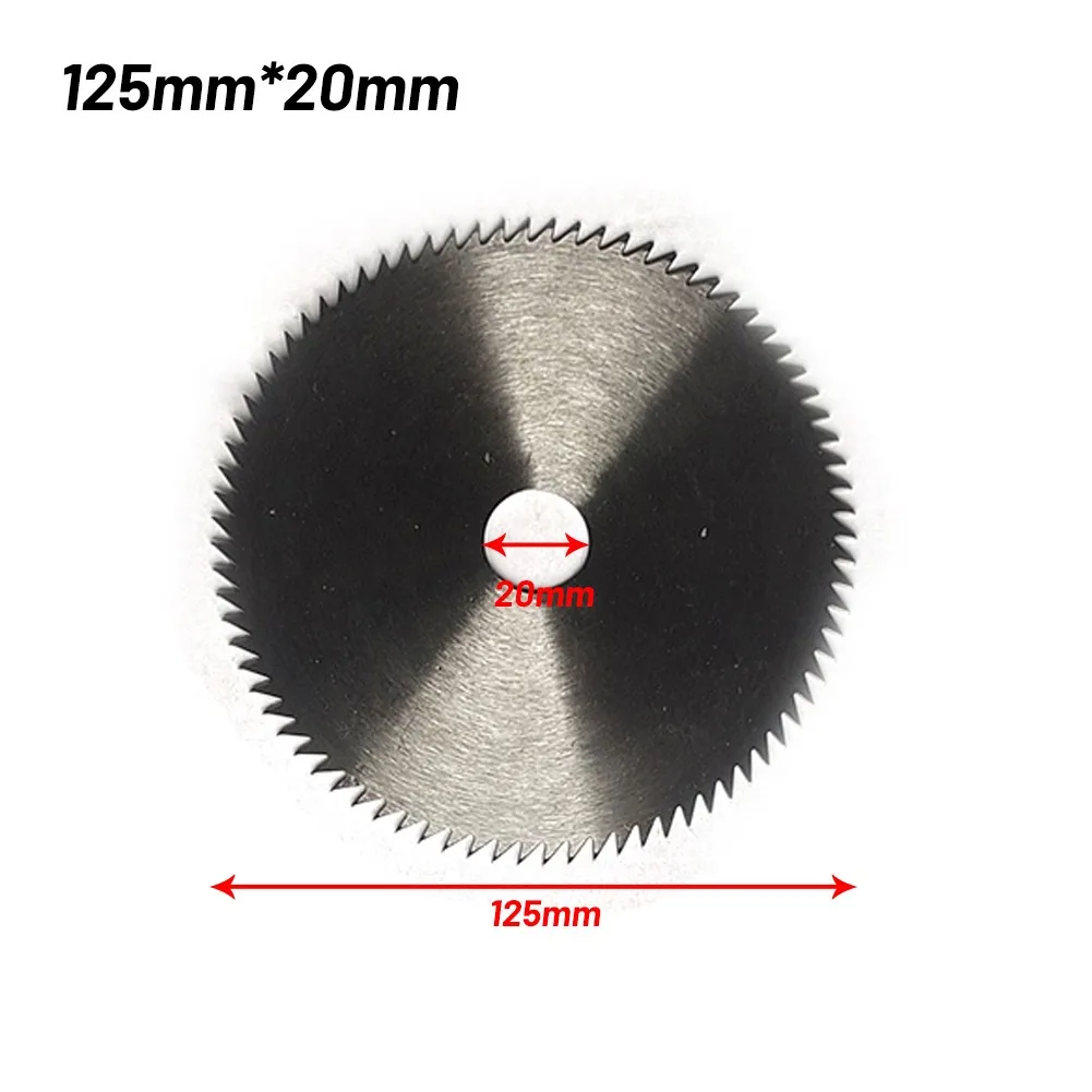 Imagem -04 - Lâminas de Serra Circular para Rebarbadora Madeira Plástico Metal Disco de Corte Madeira Ferramentas Rotativas Poder 110 mm 125 mm 150 mm