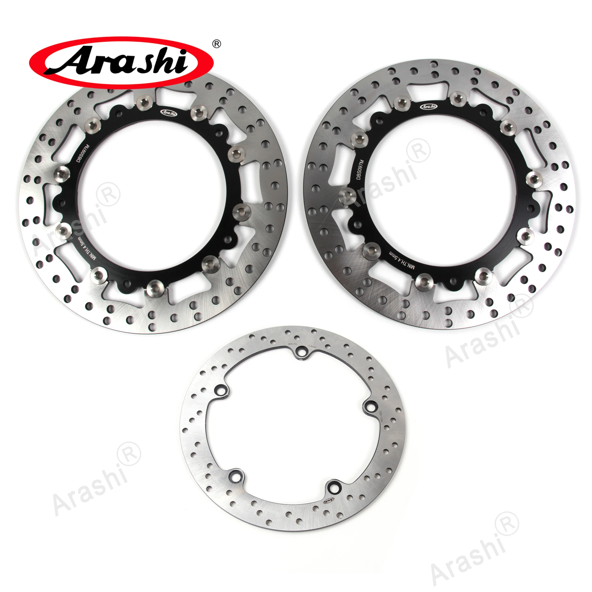 Arashi 1 Set CNC Front Rear Brake Disc Rotors For BMW R 850 C R850C 1998 1999 2000 2001 / R850GS R 850 GS 1998 - 2007 2002 2003