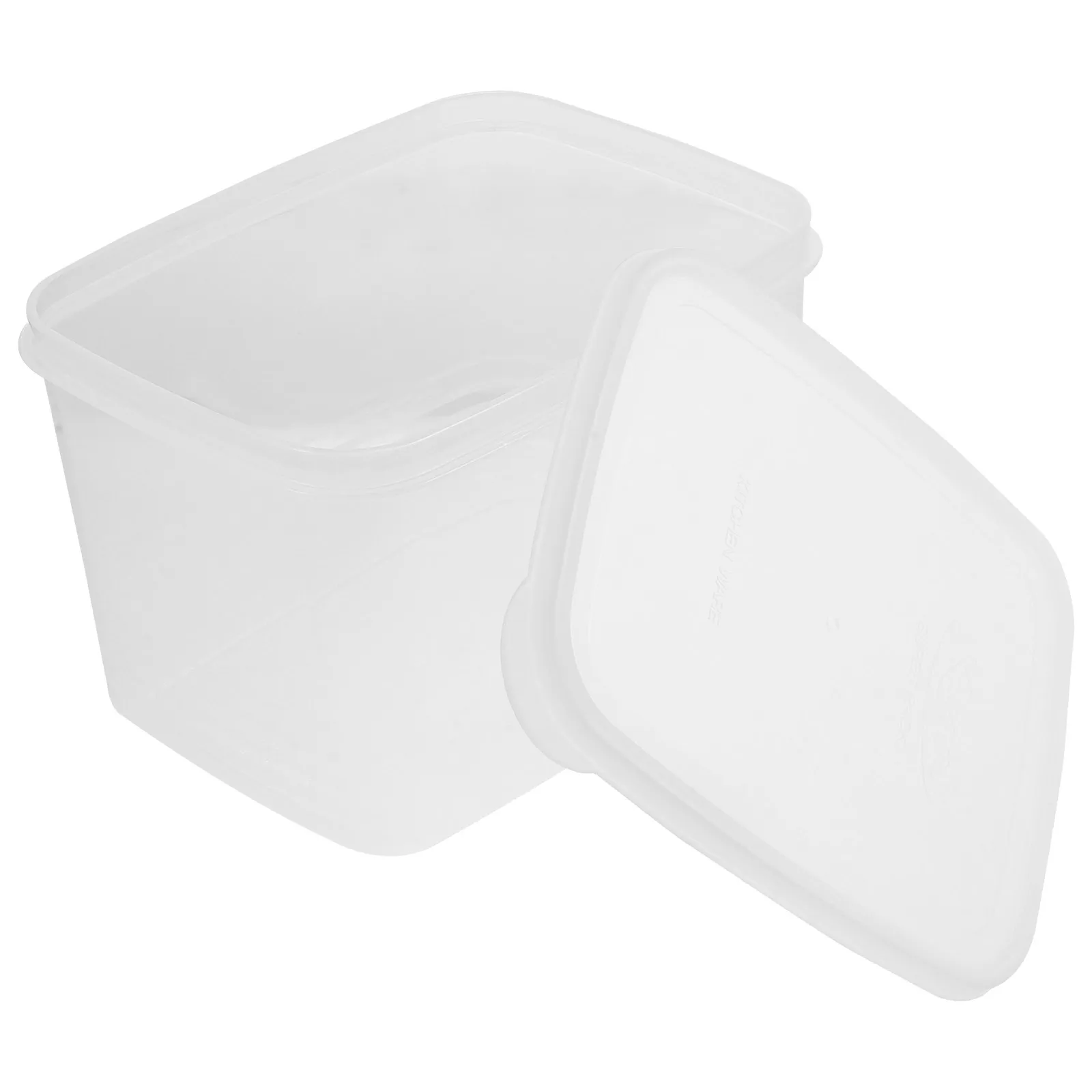 

Bread Storage Box 1.9L Clear Plastic Toast Container Fridge Food Holder Kitchen ganizer Home Bakery Storage Solution