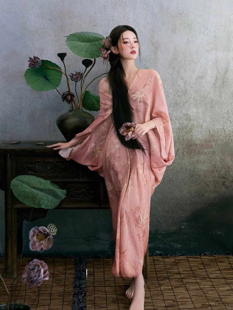 

2026 New Style Studio Chinese Classical Atmosphere Girl's Art Photo Clothing Cool Sensation Traditional Ethnic Women's Wear