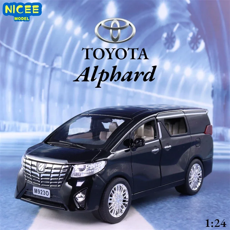 

Модель автомобиля Toyota Alphard MVP 1:24, литой автомобиль из сплава, Игрушечная модель автомобиля, коллекционная игрушка, бесплатная доставка, A159