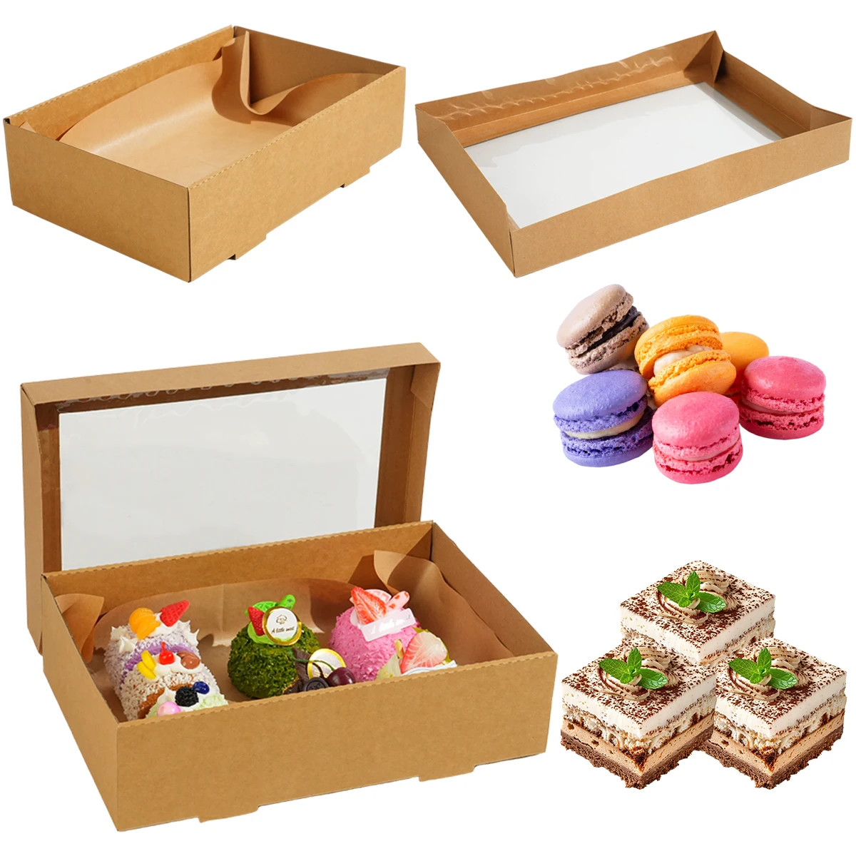 קופסאות עם חלון שקוף