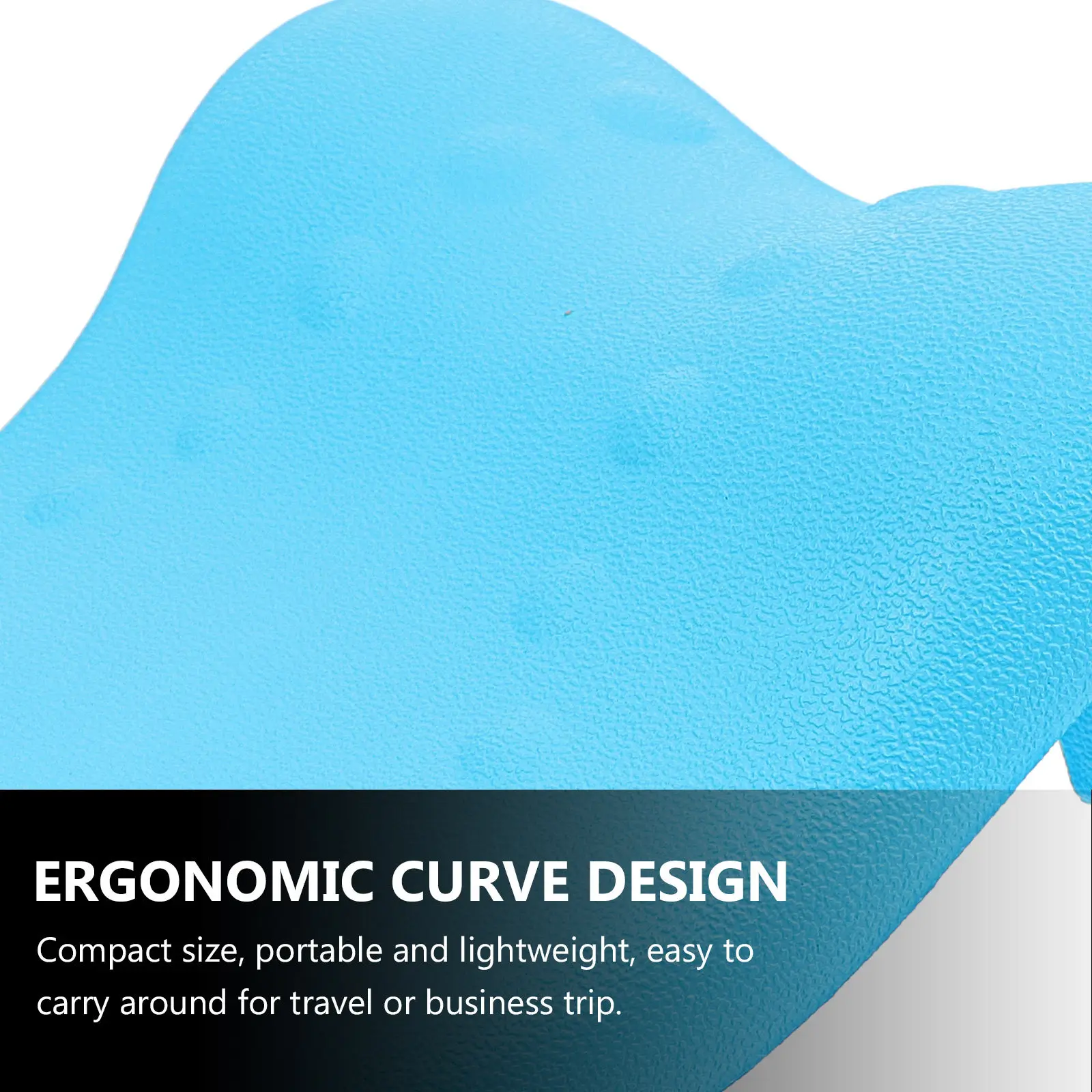 

Ergonomic Cervical Pillow Neck Support 120 Degree Curvature Massaging Traction Polyester Shoulder Relaxation Neck Stretcher