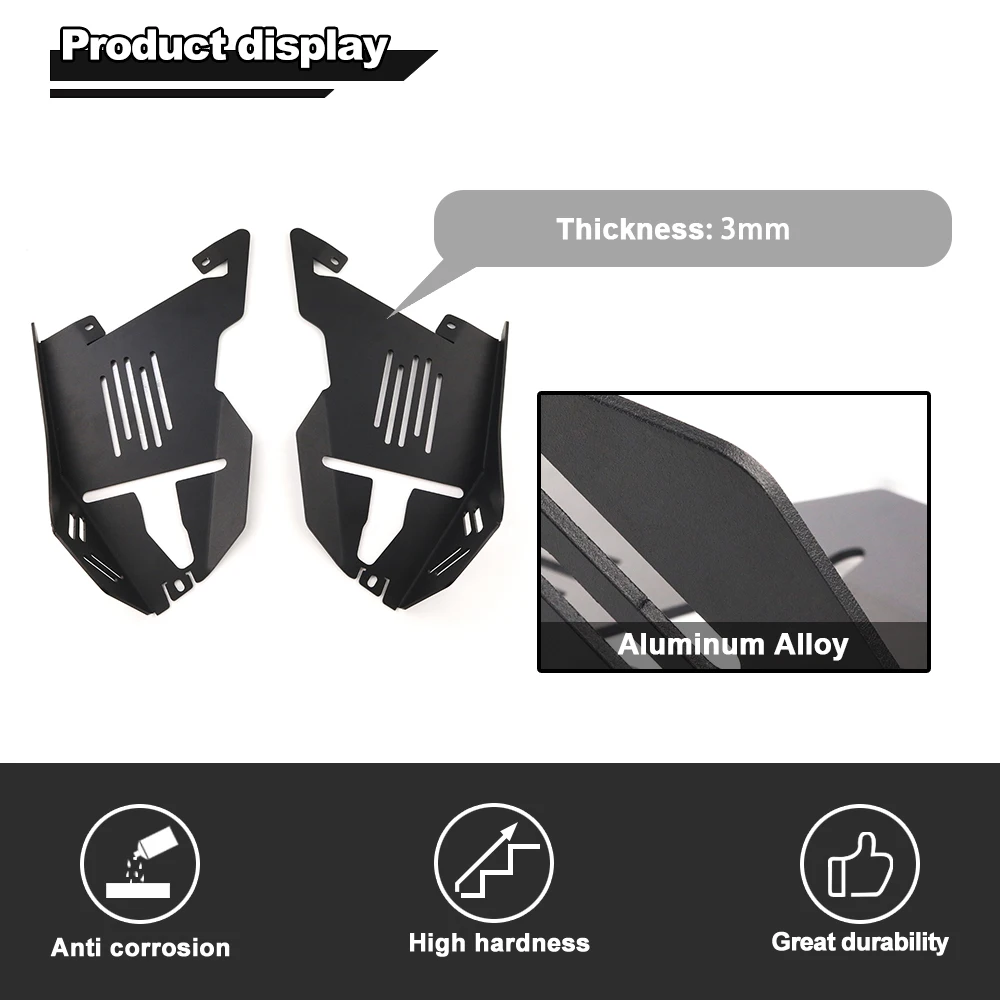 A-Arm Protectors Fit for Can Am Ryker 900 Ryker 600 Ryker Rally Ryker Sport 2018-2023 Motorcycle Front Splash Guard Protectors