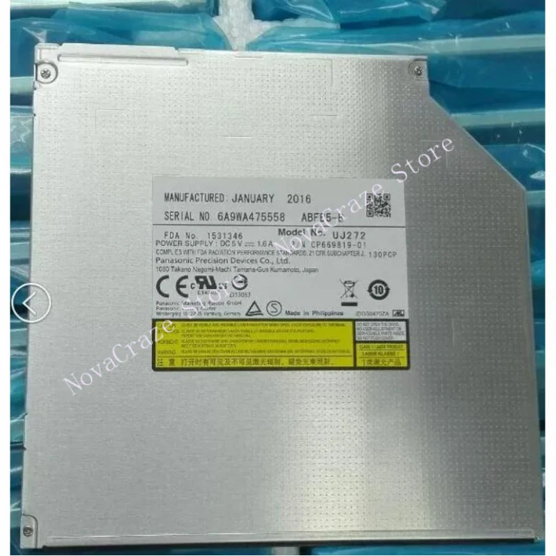 Unidad grabadora Blu-ray BD-RE Matshita UJ272 para Lenovo ThinkPad E440 E540 W540 Bluray BD-RE Unidad grabadora DVDRW