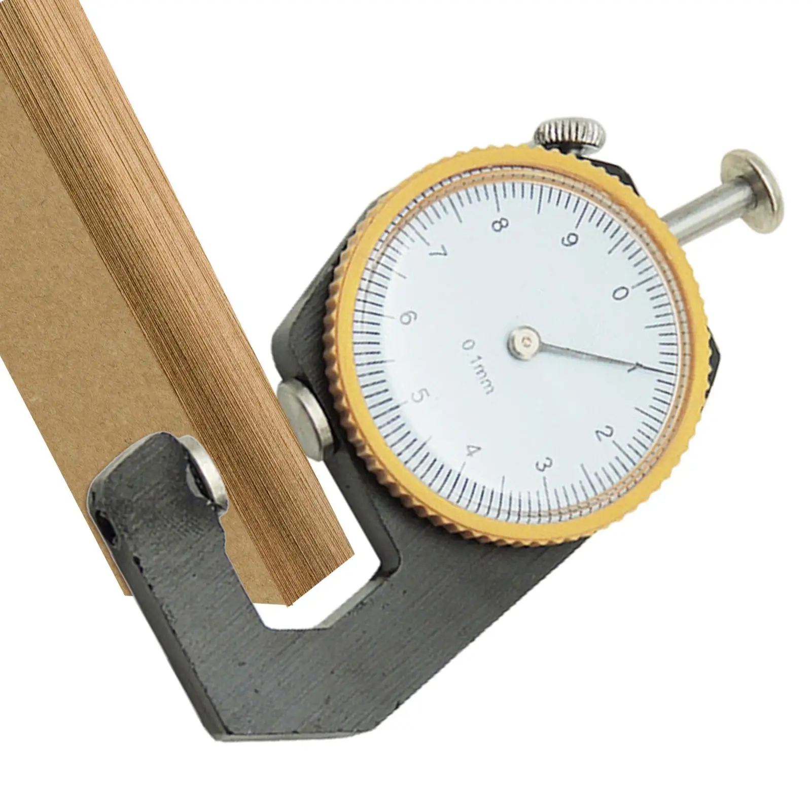 0-10mm Leather Thickness Gauge Paper Thickness Meter Tester Leathercraft Measuring Tools Dial Width Measuring Instrument Tools