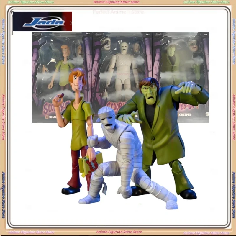 

Jadatoys Action Figure Shaggy Creeper Mummy of Ankha 1/12 Inches Anime Figures Pvc Statue Model Collection Toys Gift in Stock
