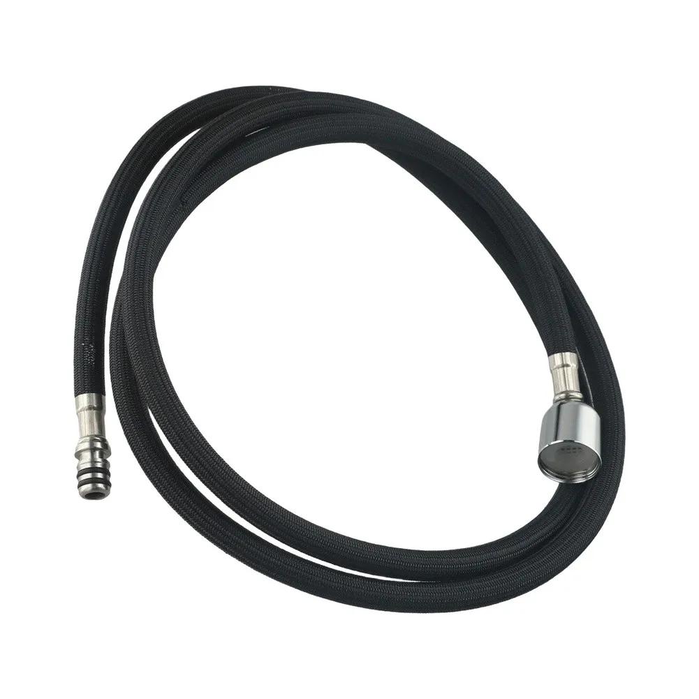 59 Inch G1/2 Kitchen Faucet Pull Down Hose Replacement 360 Rotation Nylon Weave Stainless Steel Connectors for Multi Brand Fit