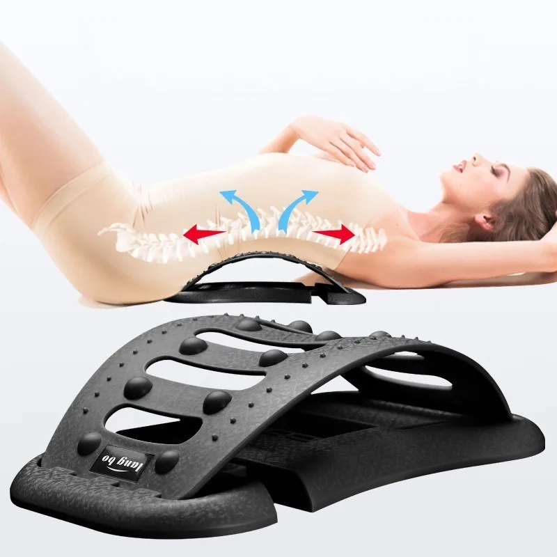 

Lumbar Soother Waist Stretching Back Massager Back Opening Artifact Yoga Spine Correction Hunchback Exercise Equipment