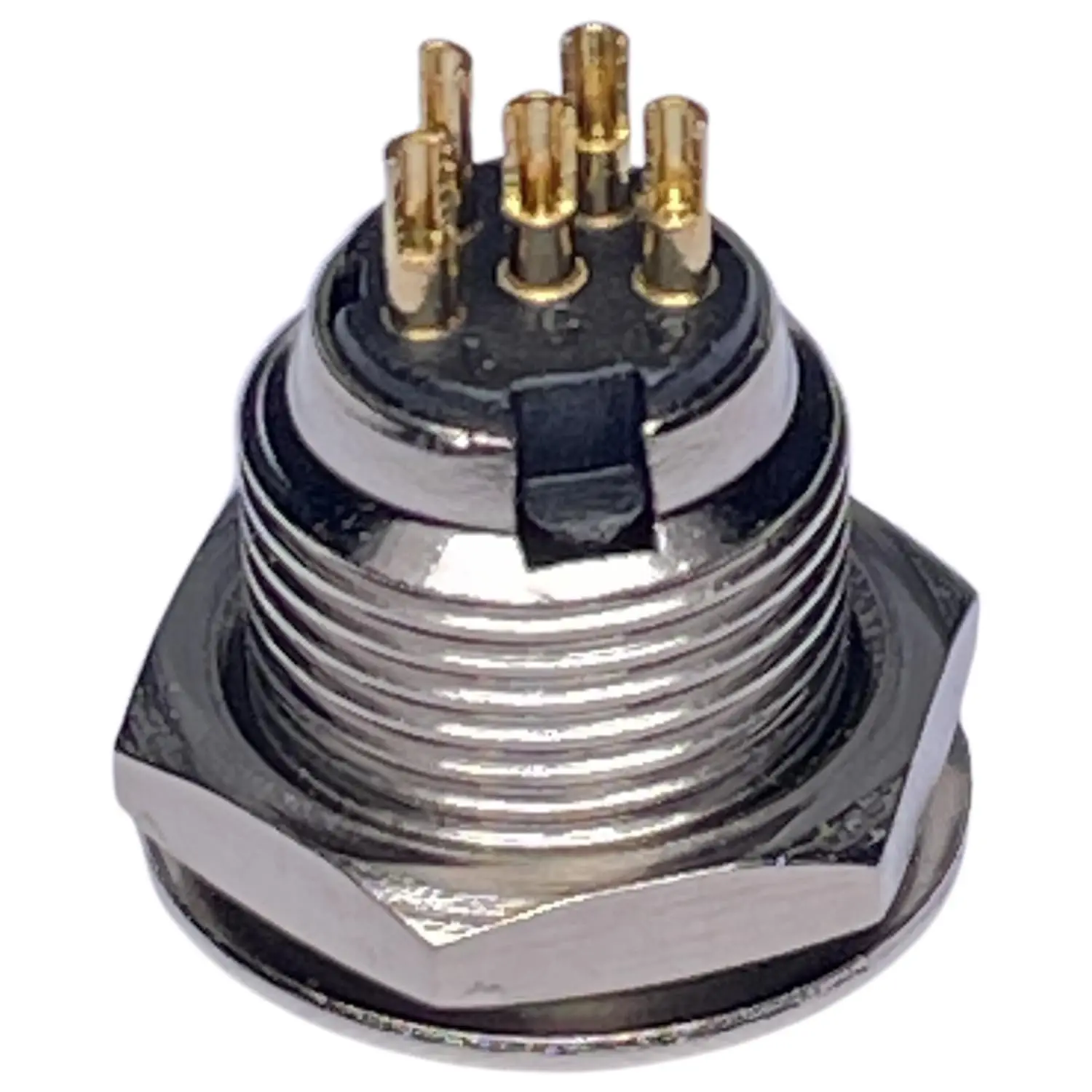 1 шт. мини XLR 5-контактный штекер аудио микрофон разъем для крепления на шасси TB5M соответствует TA5F Q-G серебристый