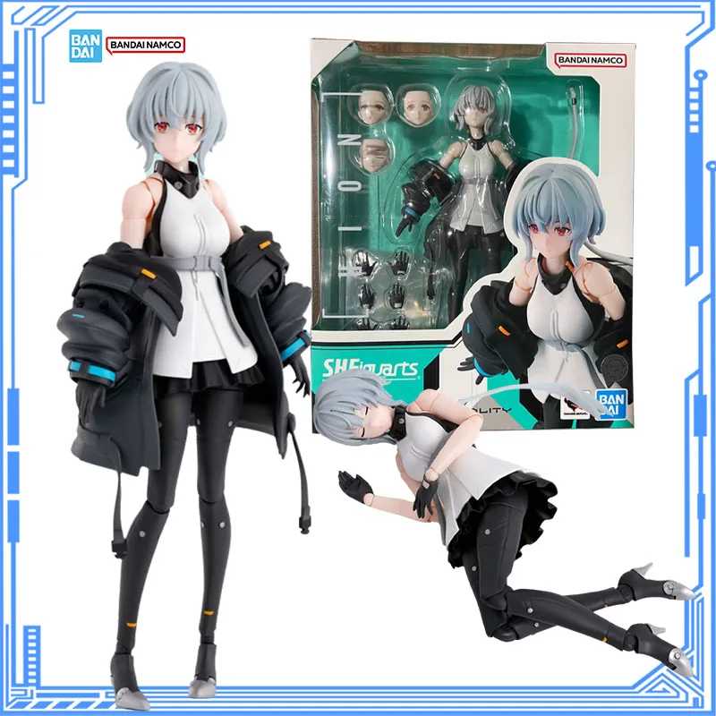 بانداي حقيقية SYNDUALITY نوير أطقم منمذجة SHF نوير أنيمي فتاة عمل الشكل جمع نموذج لعب للأطفال هدايا عيد الميلاد #1