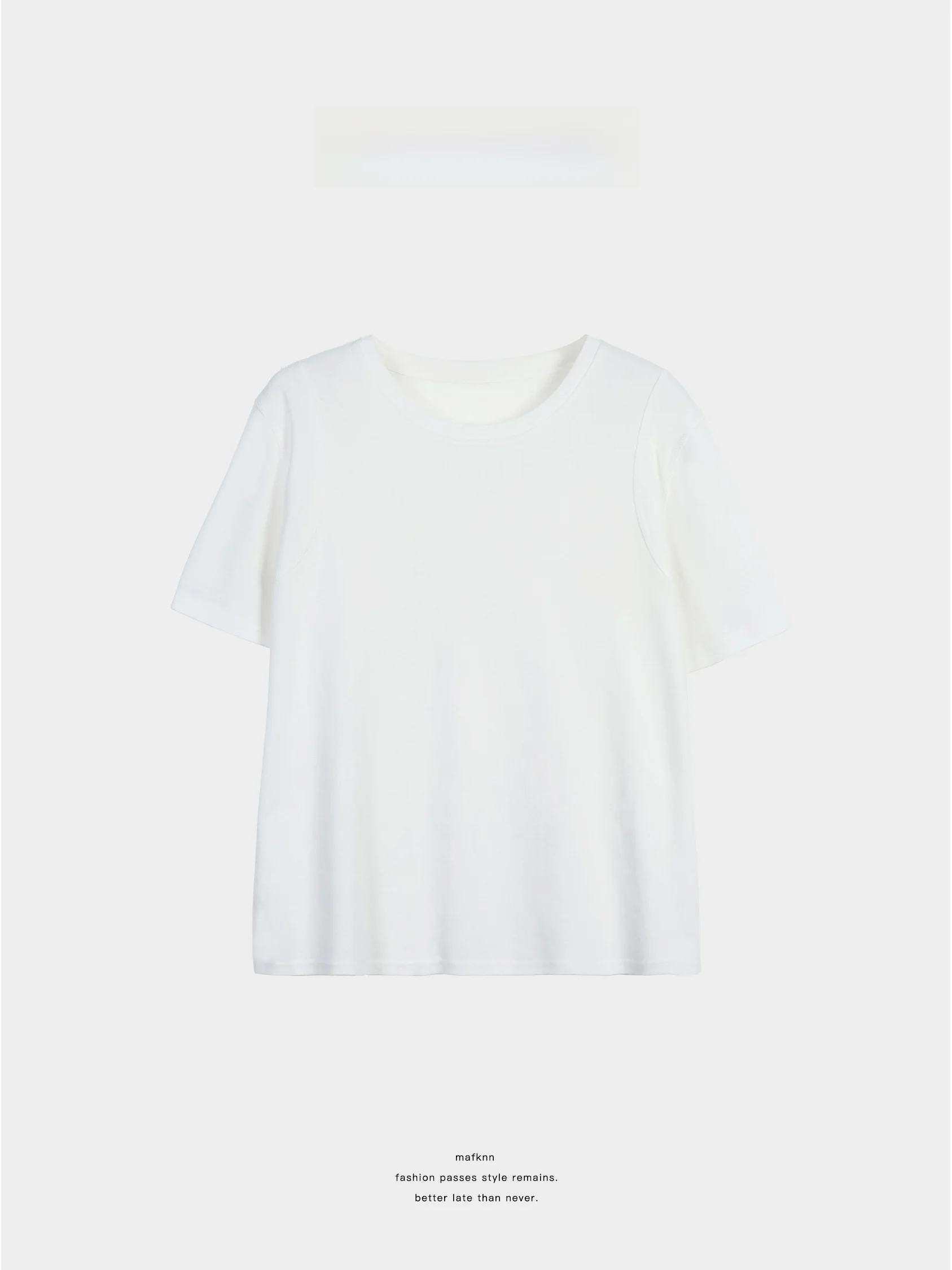 

Женская футболка JoJo Private Label Han Mallow Star Point Texture Slimming с коротким рукавом, повседневная, свободного кроя, из смесового хлопка, летний топ