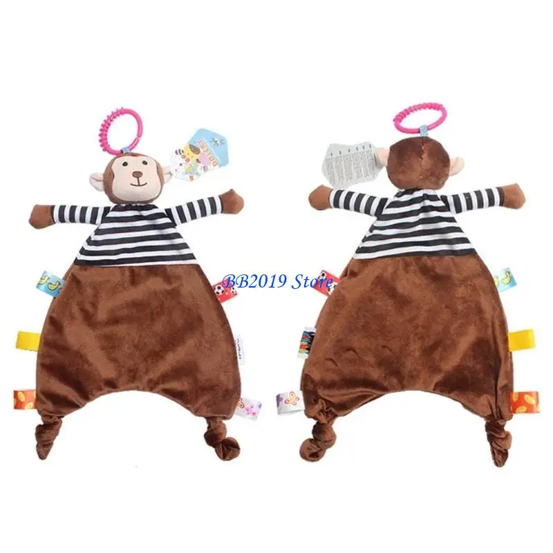 Q0KB Śpiące lalki dla maluchów Uspokojenie ręczników Komfortowe lalki Pocieszająca zabawka dla niemowląt